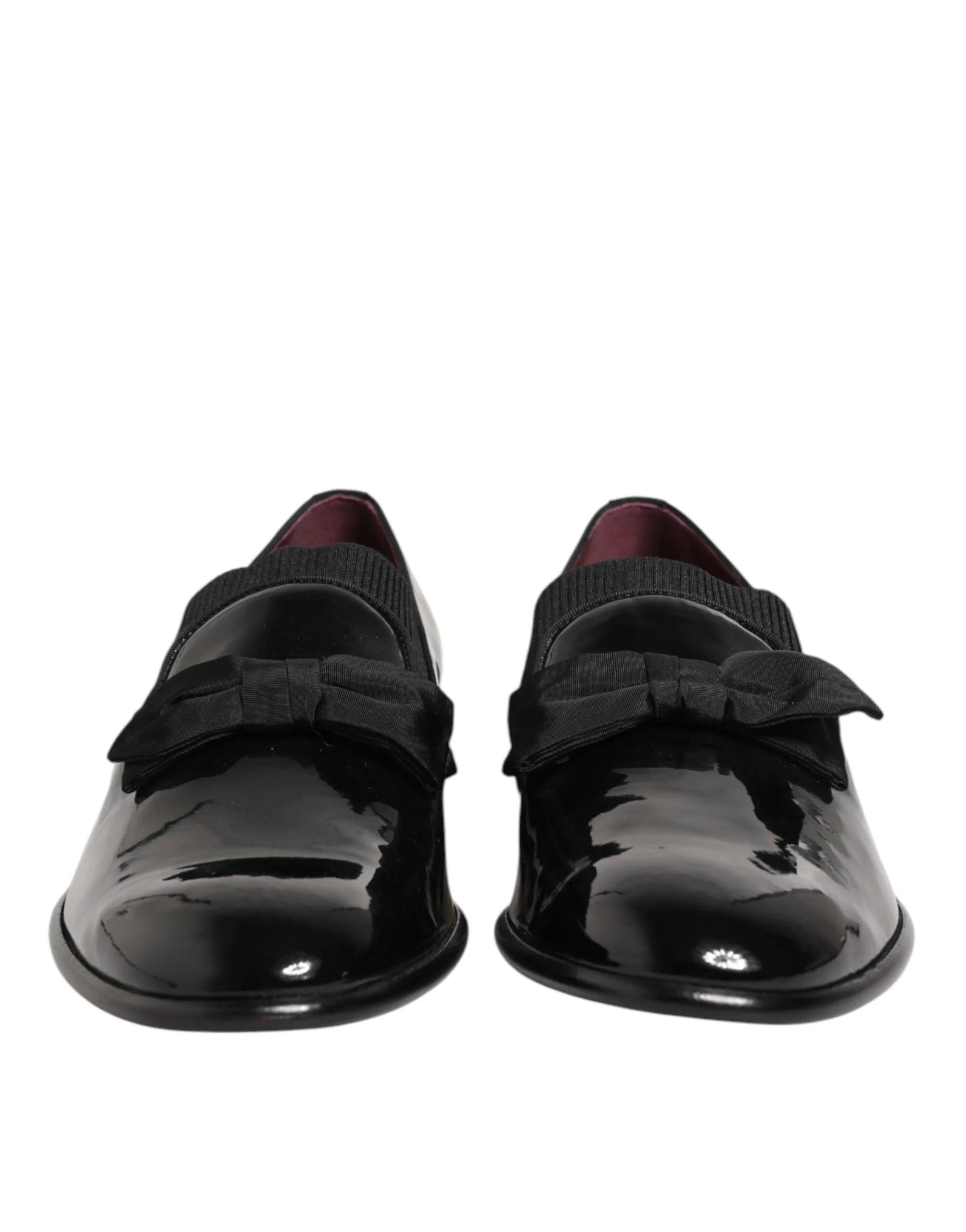Dolce & Gabbana mustad nahast libistatavad meeste mokassiinid - EU44/US11
