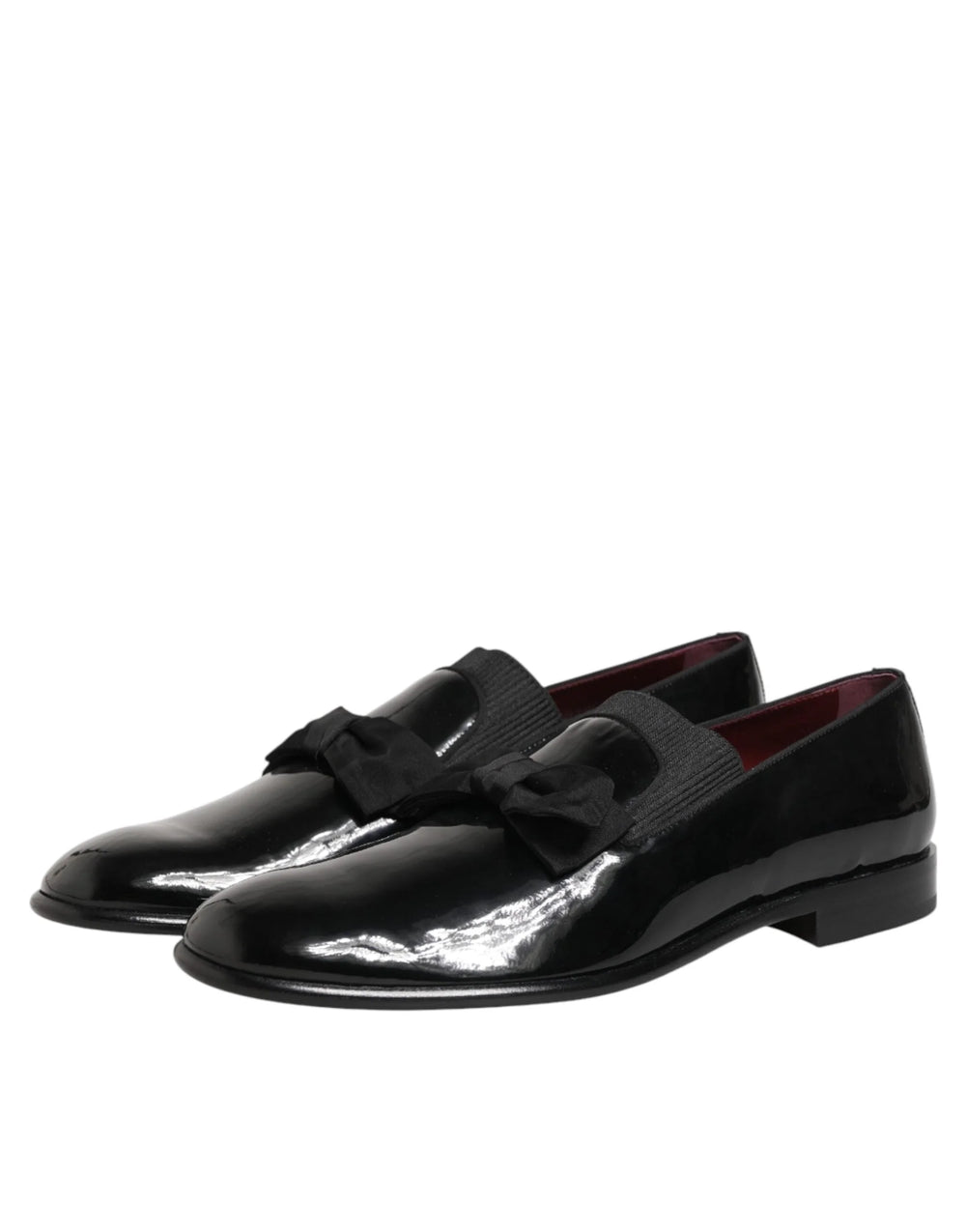 Dolce & Gabbana mustad nahast libistatavad meeste mokassiinid - EU44/US11