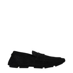 Dolce & Gabbana Cerné kožené nazuvacky - EU43/US10