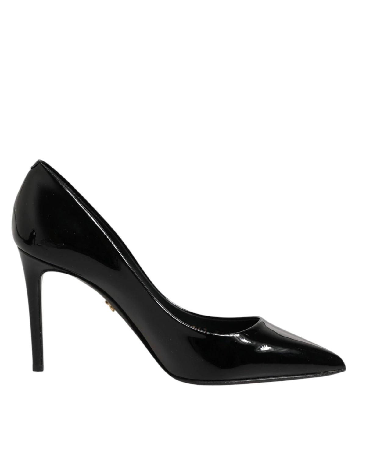 Dolce & Gabbana Black Leather Stiletto Heels Pumps Shoes - EU36/US5.5 - Heels