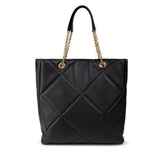 Dolce & Gabbana Black Leather Tote Bag