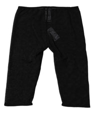 Dolce & Gabbana Black Logo Lace Lingerie Cropped Tight Underwear - IT2 | S - Boyshorts