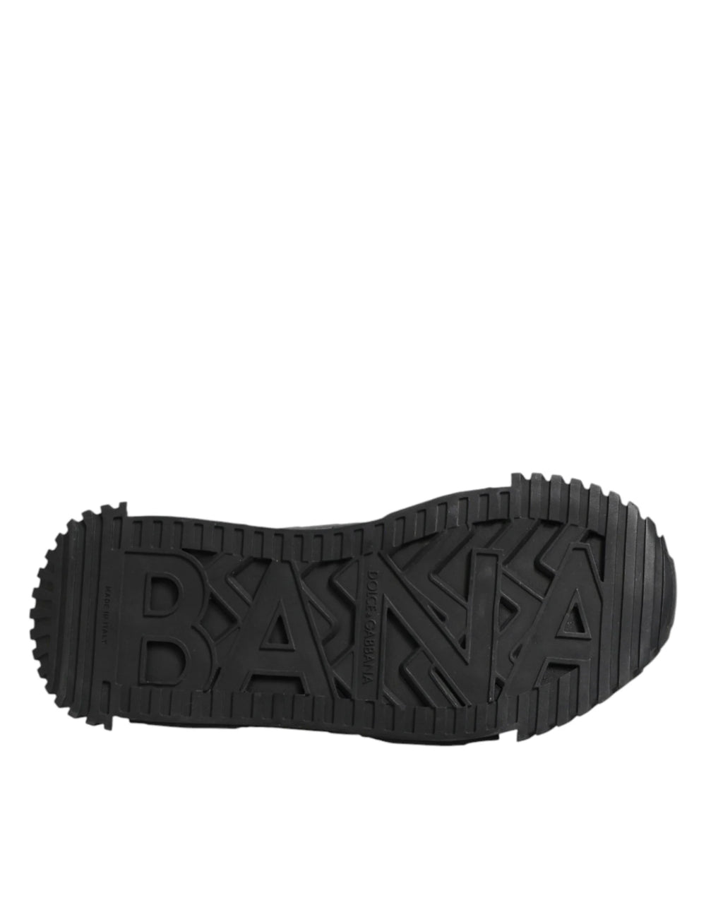 Dolce & Gabbana Black Logo Lace Low Top NS1 Sneakers Shoes - EU36.5/US6