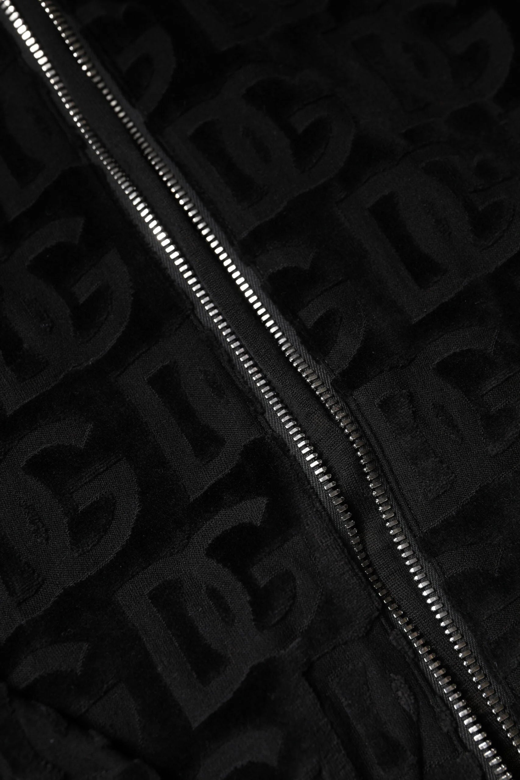 Dolce & Gabbana Black Logo Monogram Full Zip Bomber Jacket - IT40|S - Bomber Jackets