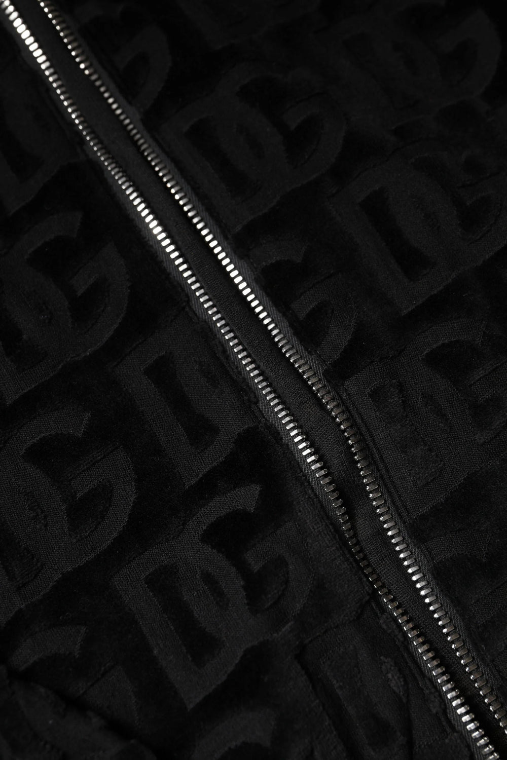 Dolce & Gabbana Black Logo Monogram Full Zip Bomber Jacket - IT40|S - Bomber Jackets