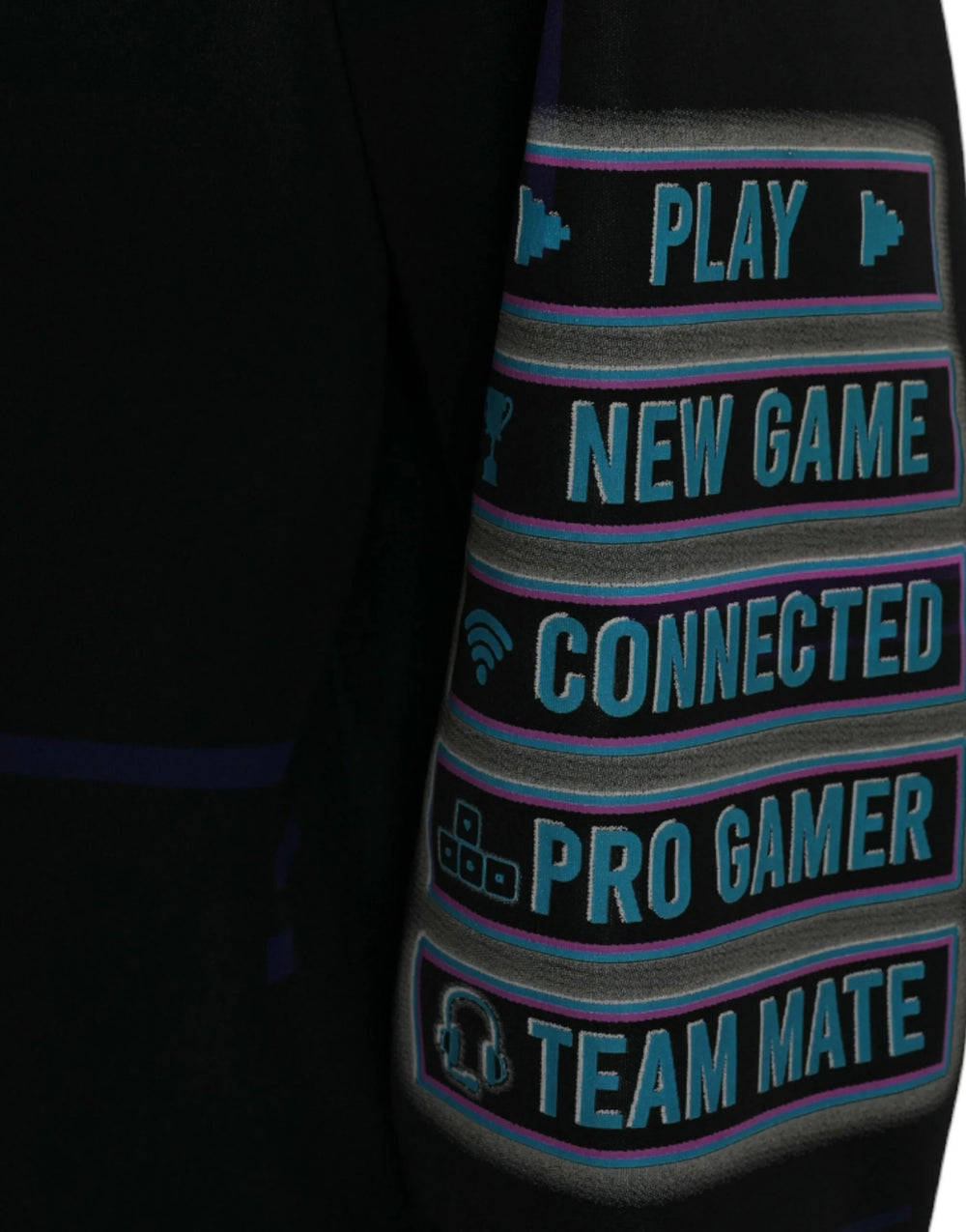 Dolce & Gabbana Black Logo Print Hooded Sweatshirt Sweater - IT58 | XXL - Hoodies