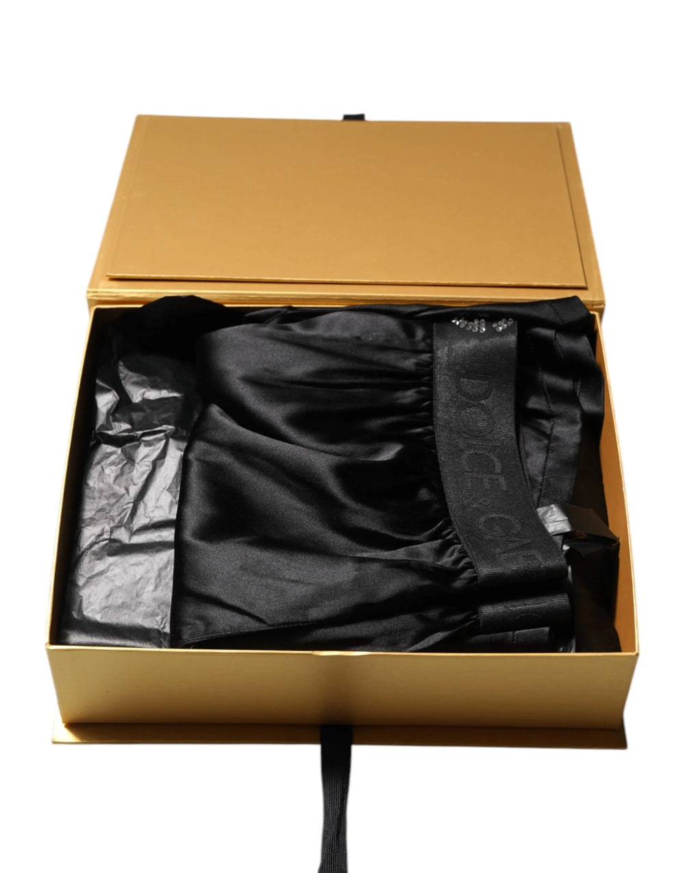 Dolce & Gabbana Black Logo Waist Regular Boxer Shorts Underwear - IT4 | S - Boxer Shorts