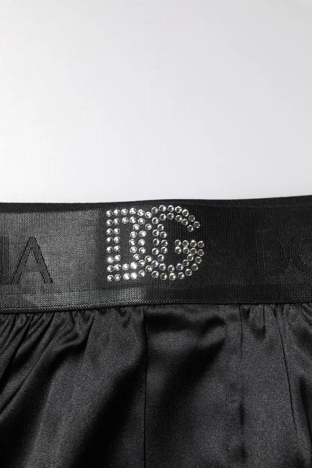 Dolce & Gabbana Black Logo Waist Regular Boxer Shorts Underwear - IT4 | S - Boxer Shorts