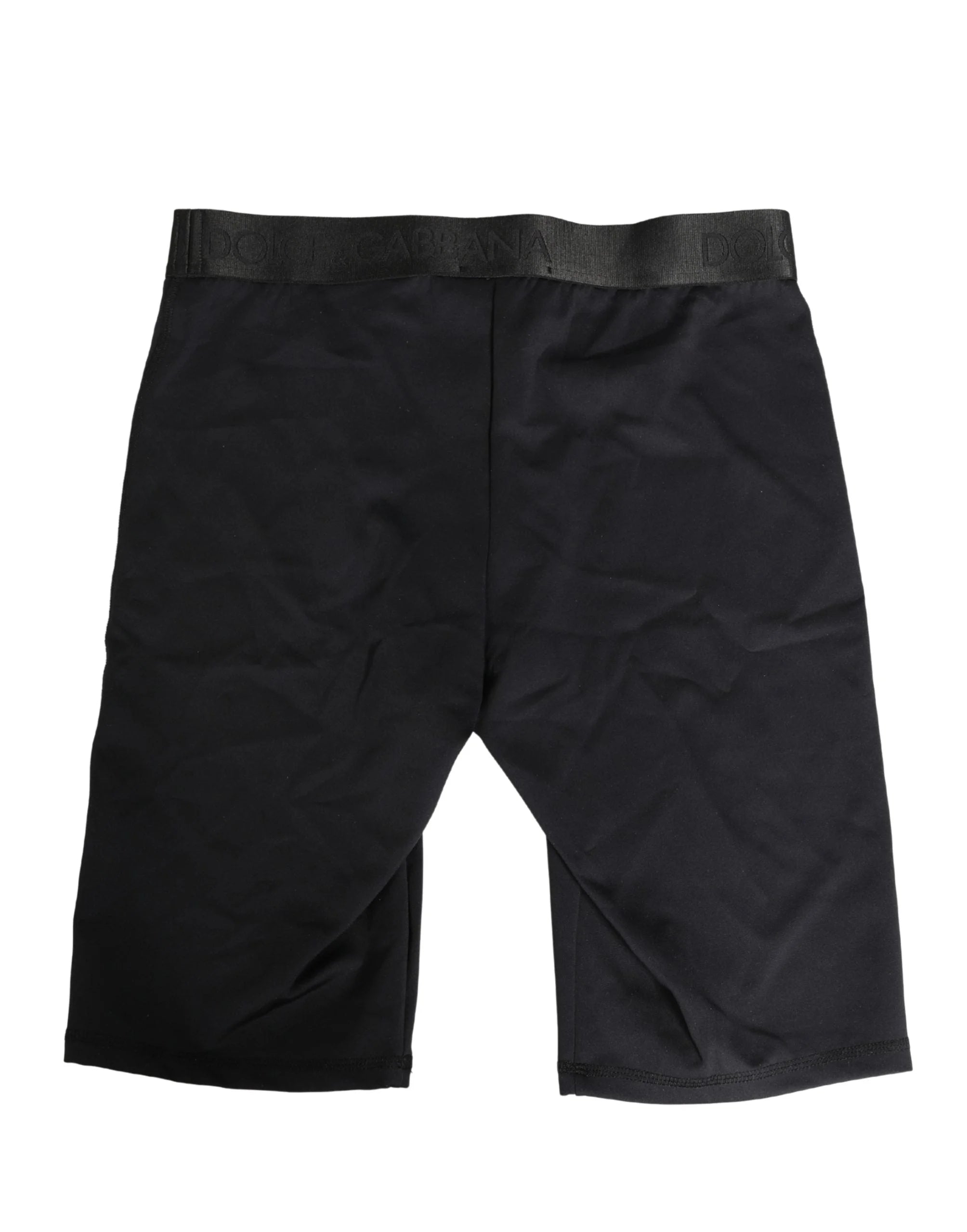 Dolce & Gabbana Boxer Short avec Logo Noir Ceinture Homme en Coton - IT4 | S
