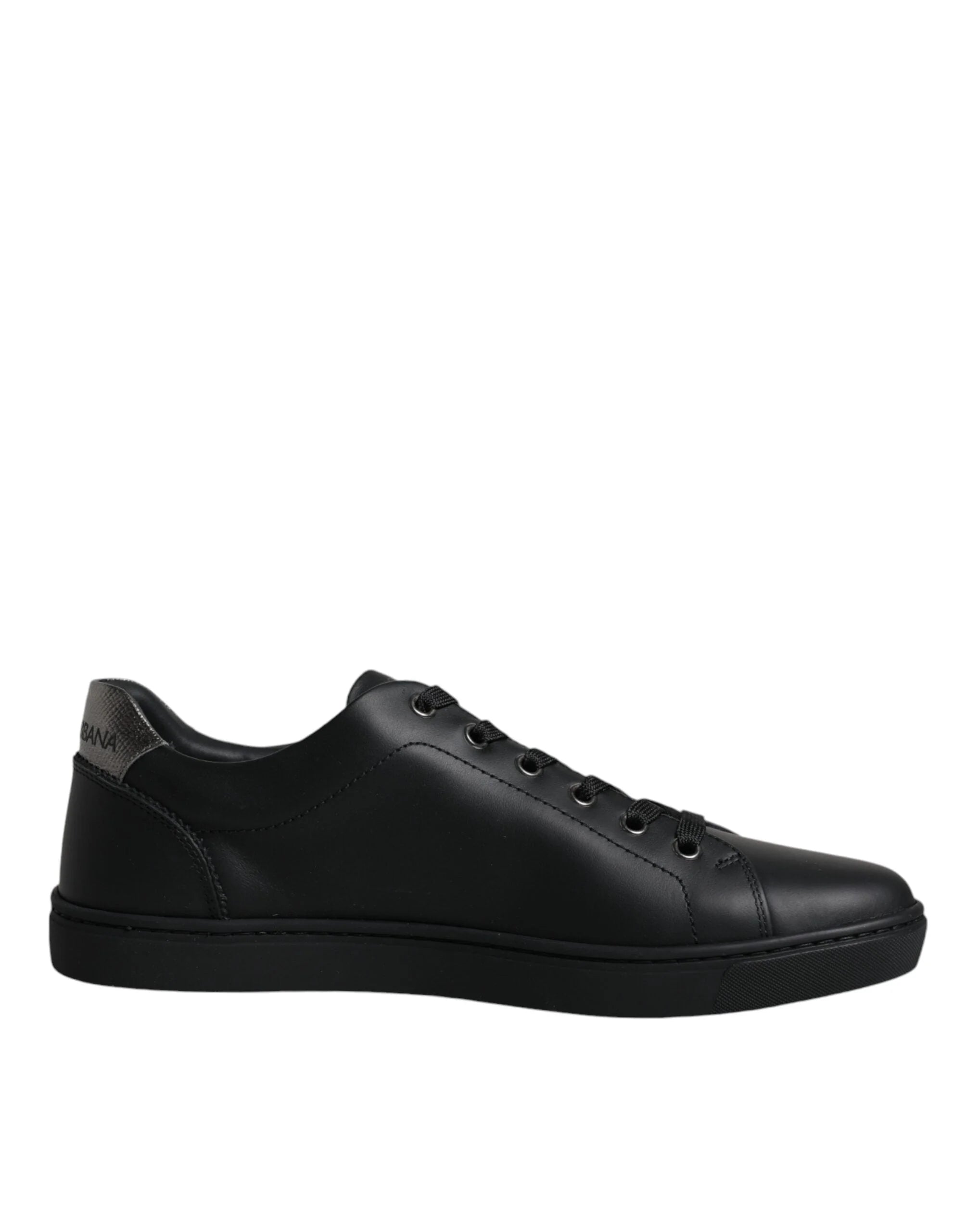 Dolce & Gabbana Black London Sacred Heart Men Sneakers Shoes - Sneakers