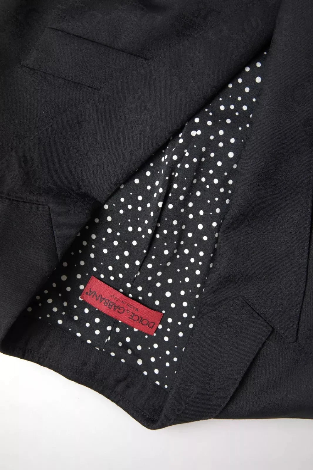 Dolce & Gabbana Black Long Sleeve Coat Blazer Jacket - IT44 | L - Overcoats