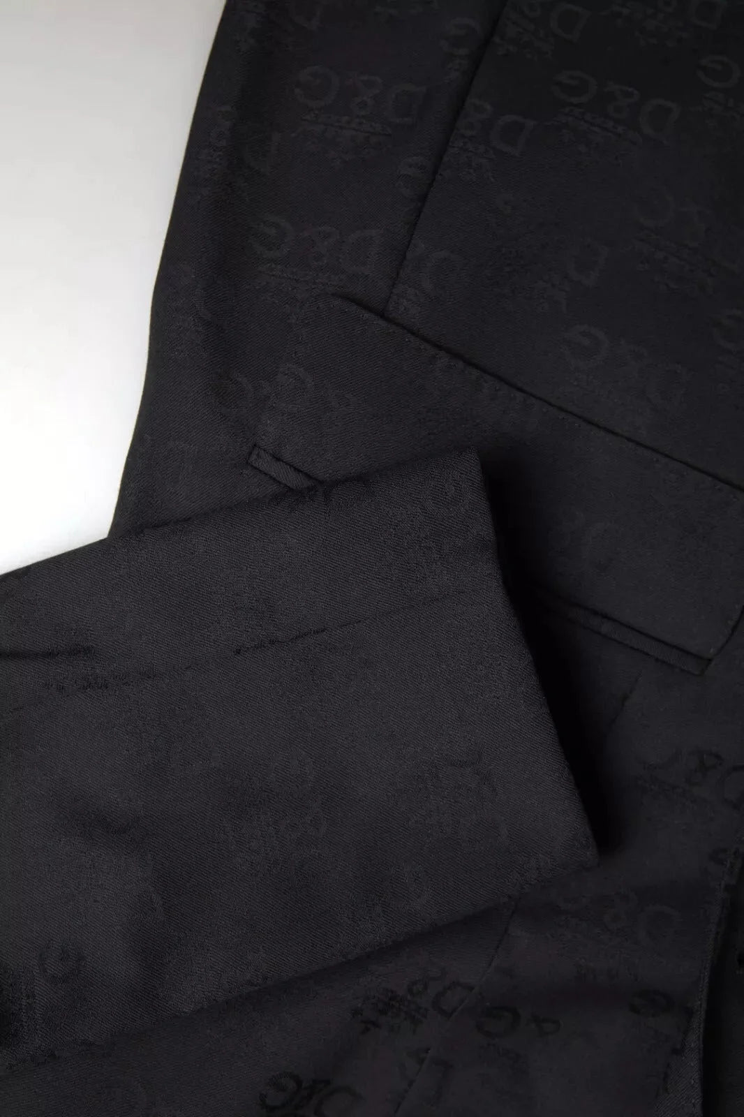 Dolce & Gabbana Black Long Sleeve Coat Blazer Jacket - IT44 | L - Overcoats