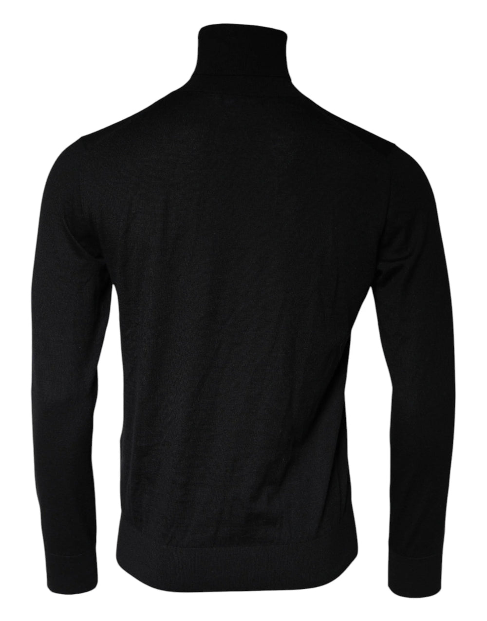 Dolce & Gabbana Black LongSleeve Turtleneck Pullover Sweater - IT48 | M - Sweaters