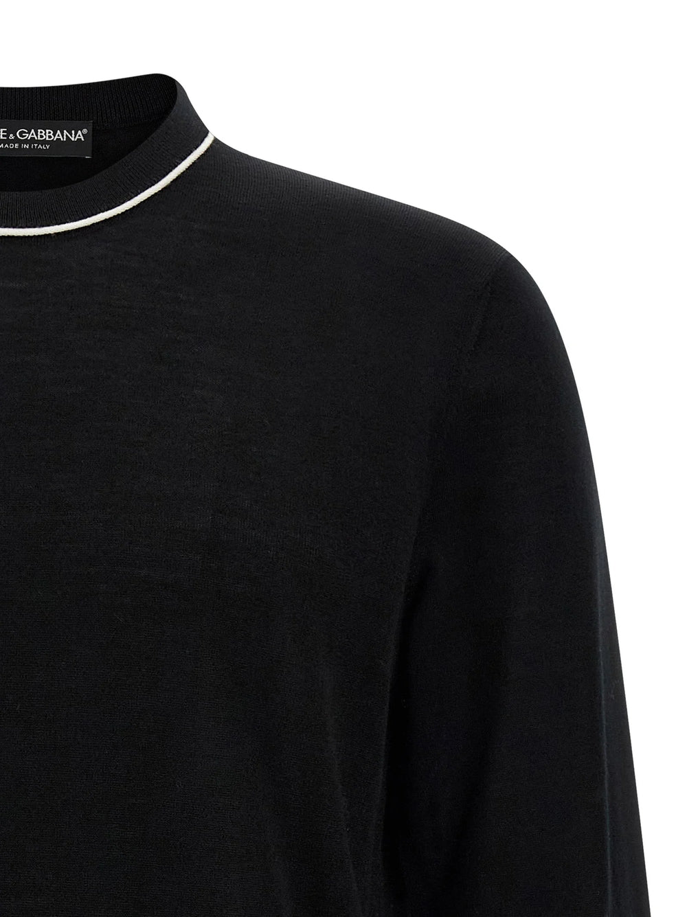 Dolce & Gabbana Black Marabou Cardigan