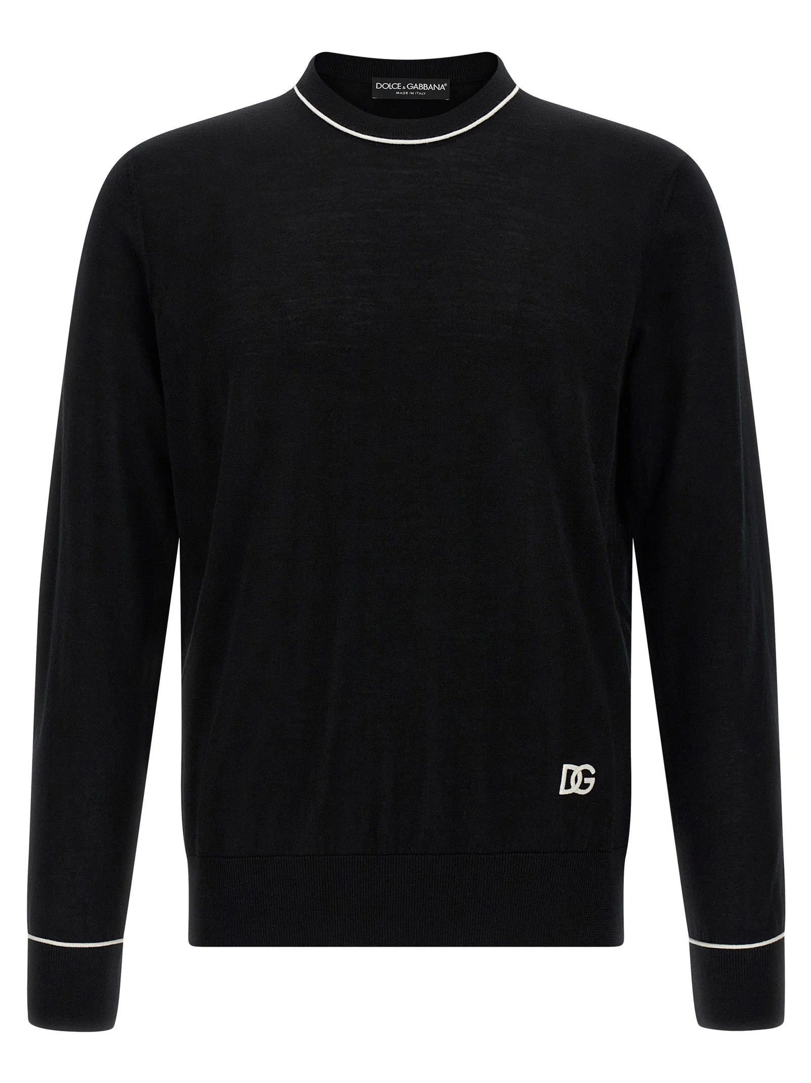 Dolce & Gabbana Black Marabou Cardigan