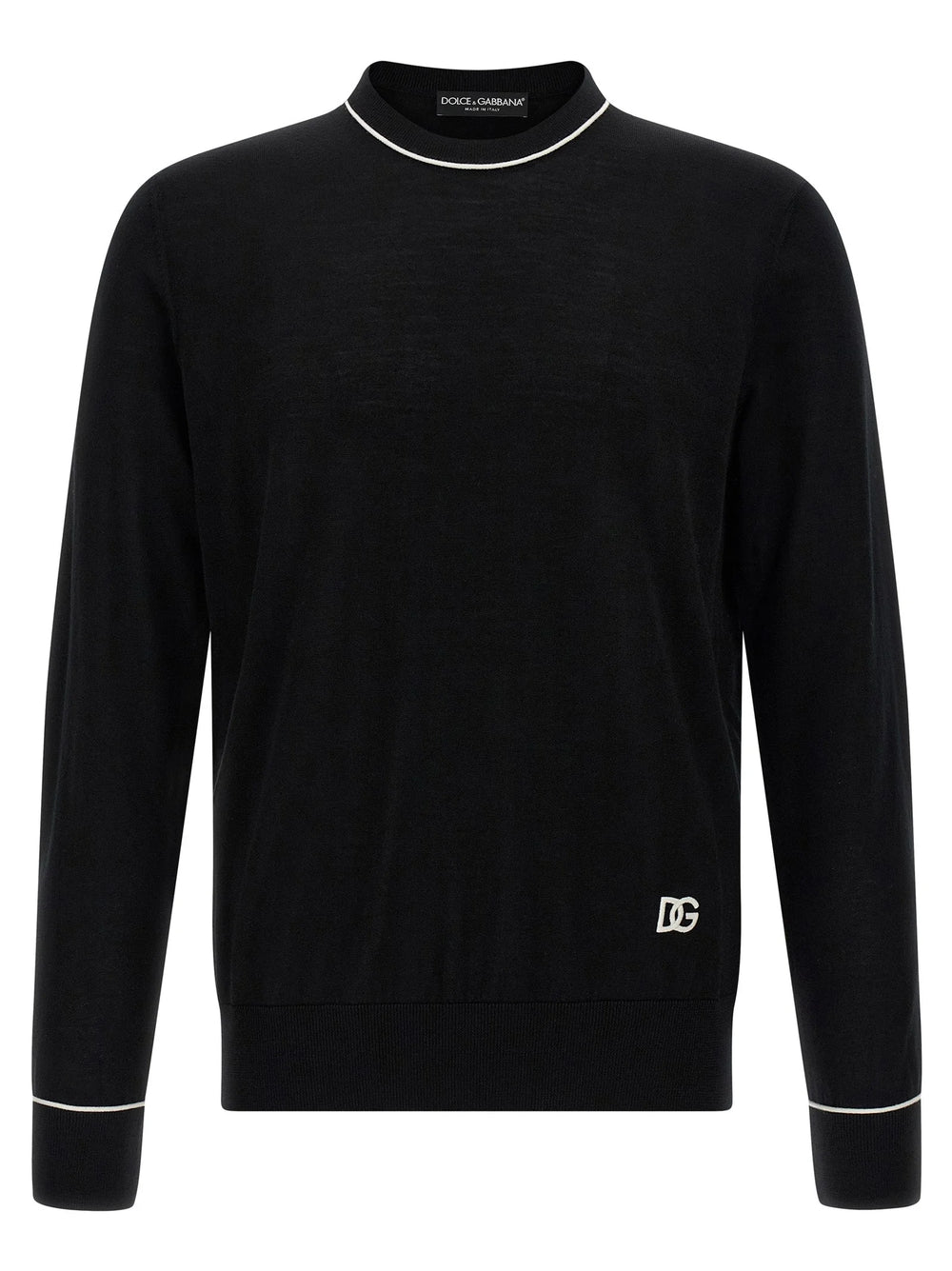 Dolce & Gabbana Black Marabou Cardigan