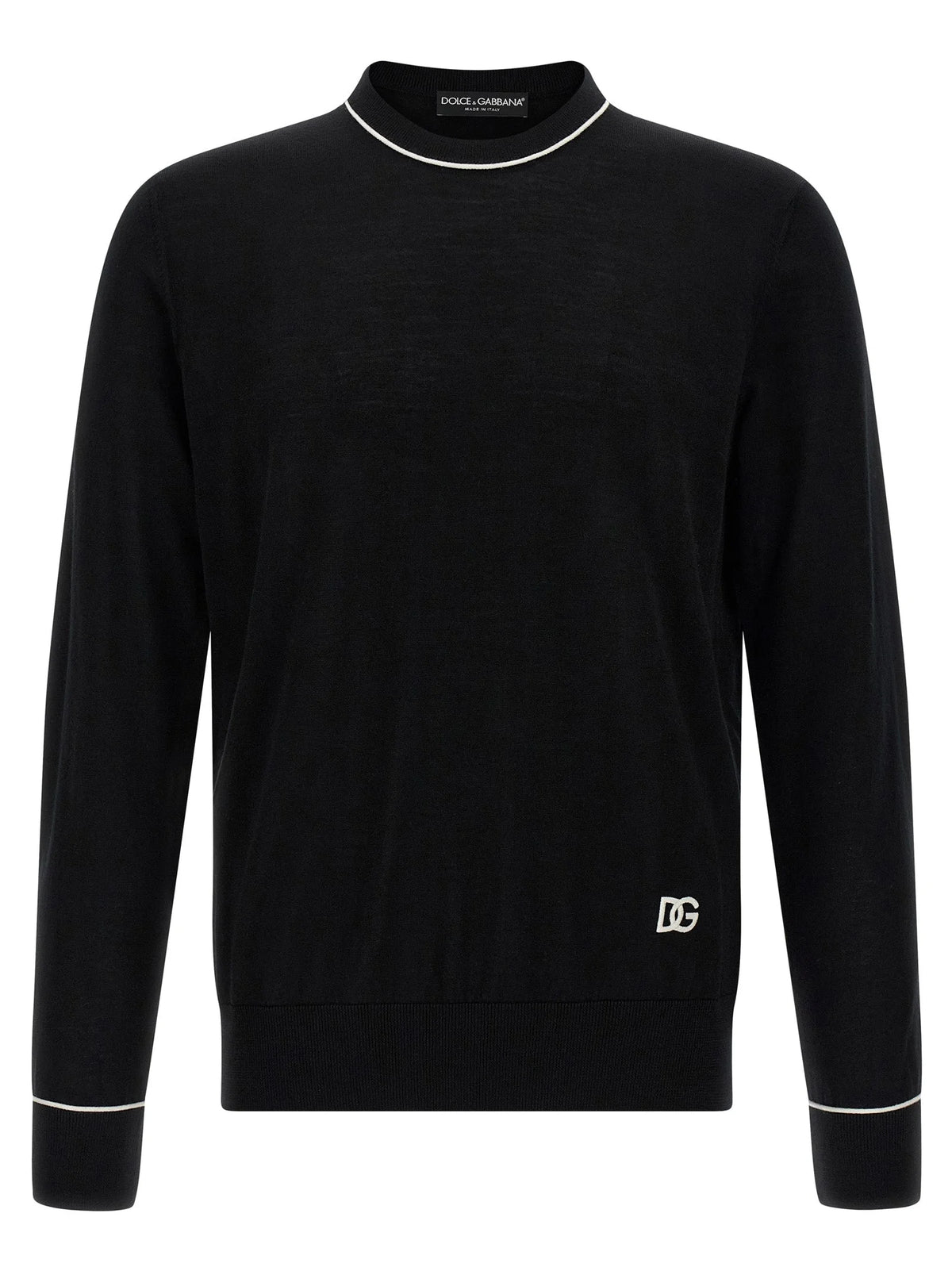 Dolce & Gabbana Black Marabou Cardigan
