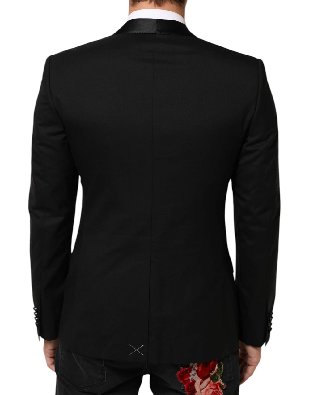 Dolce & Gabbana Black MARTINI 1 Button Suit Jacket Blazer - IT48 | M - Sport Jackets