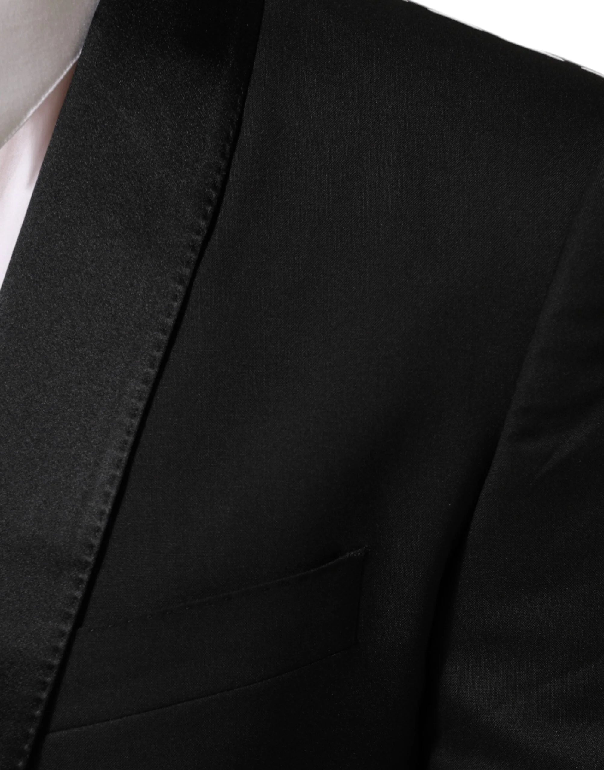 Dolce & Gabbana Black MARTINI 1 Button Suit Jacket Blazer - IT48 | M - Sport Jackets