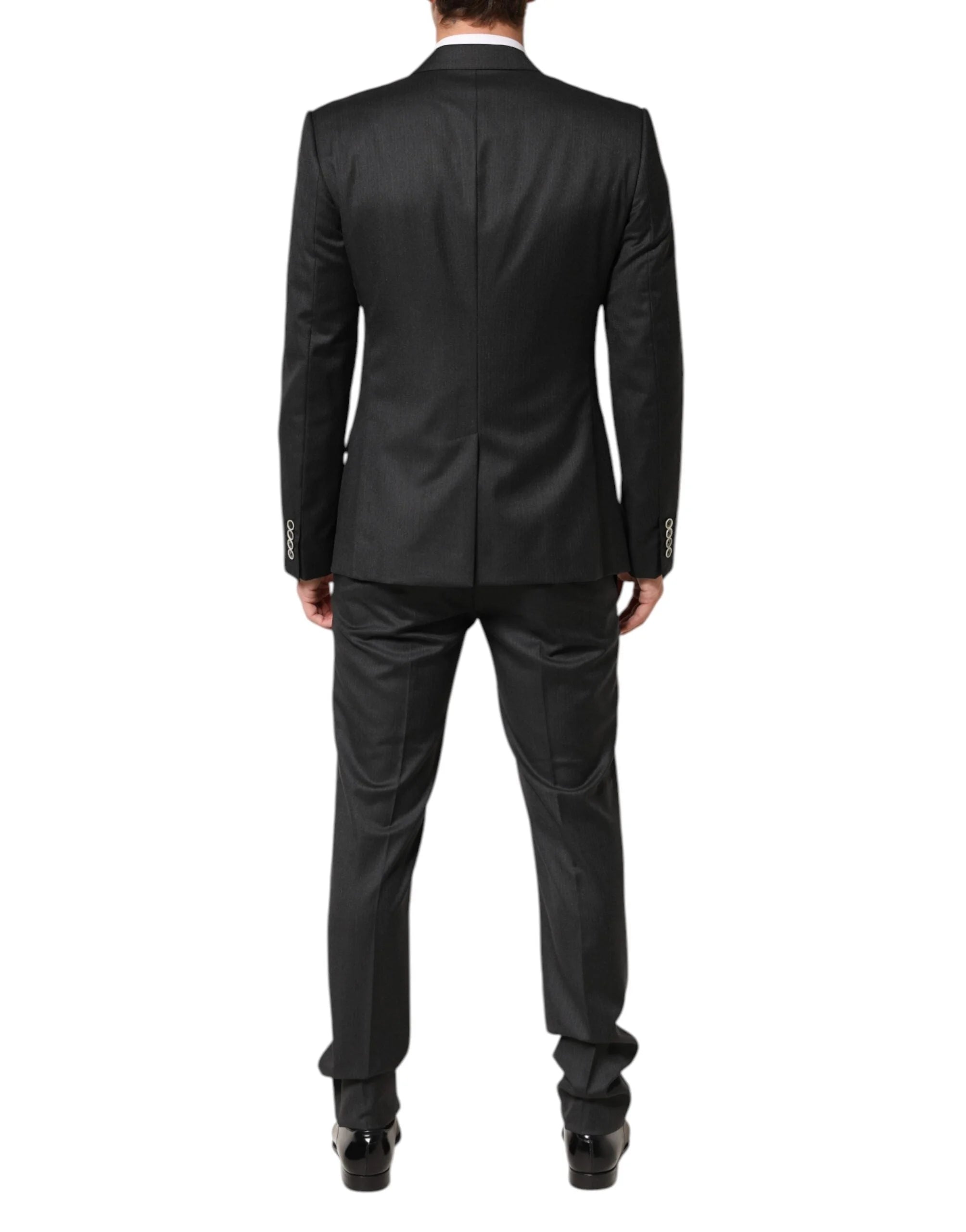 Dolce & Gabbana Black MARTINI 2 Buttons Suit 3 Piece Suit - IT50 | L - Suits