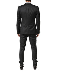 Dolce & Gabbana Black MARTINI 2 Buttons Suit 3 Piece Suit - IT50 | L - Suits