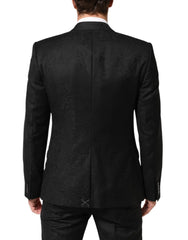 Dolce & Gabbana Black MARTINI 2 Buttons Suit 3 Piece Suit - IT50 | L - Suits