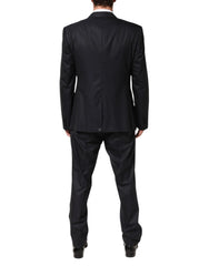 Dolce & Gabbana Black MARTINI 2 Buttons Suit 3 Piece Suit - Suits