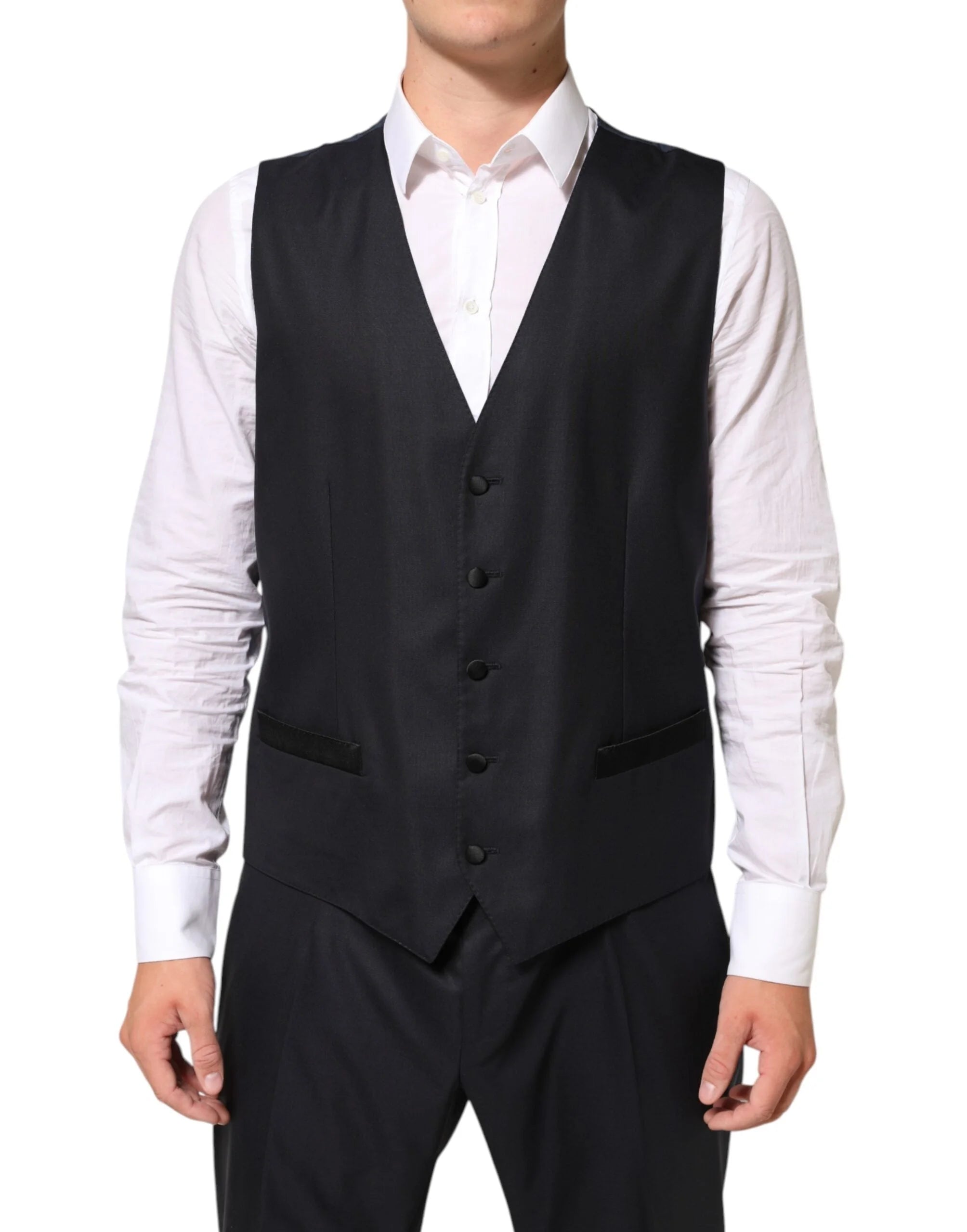 Dolce & Gabbana Black MARTINI 2 Buttons Suit 3 Piece Suit - Suits