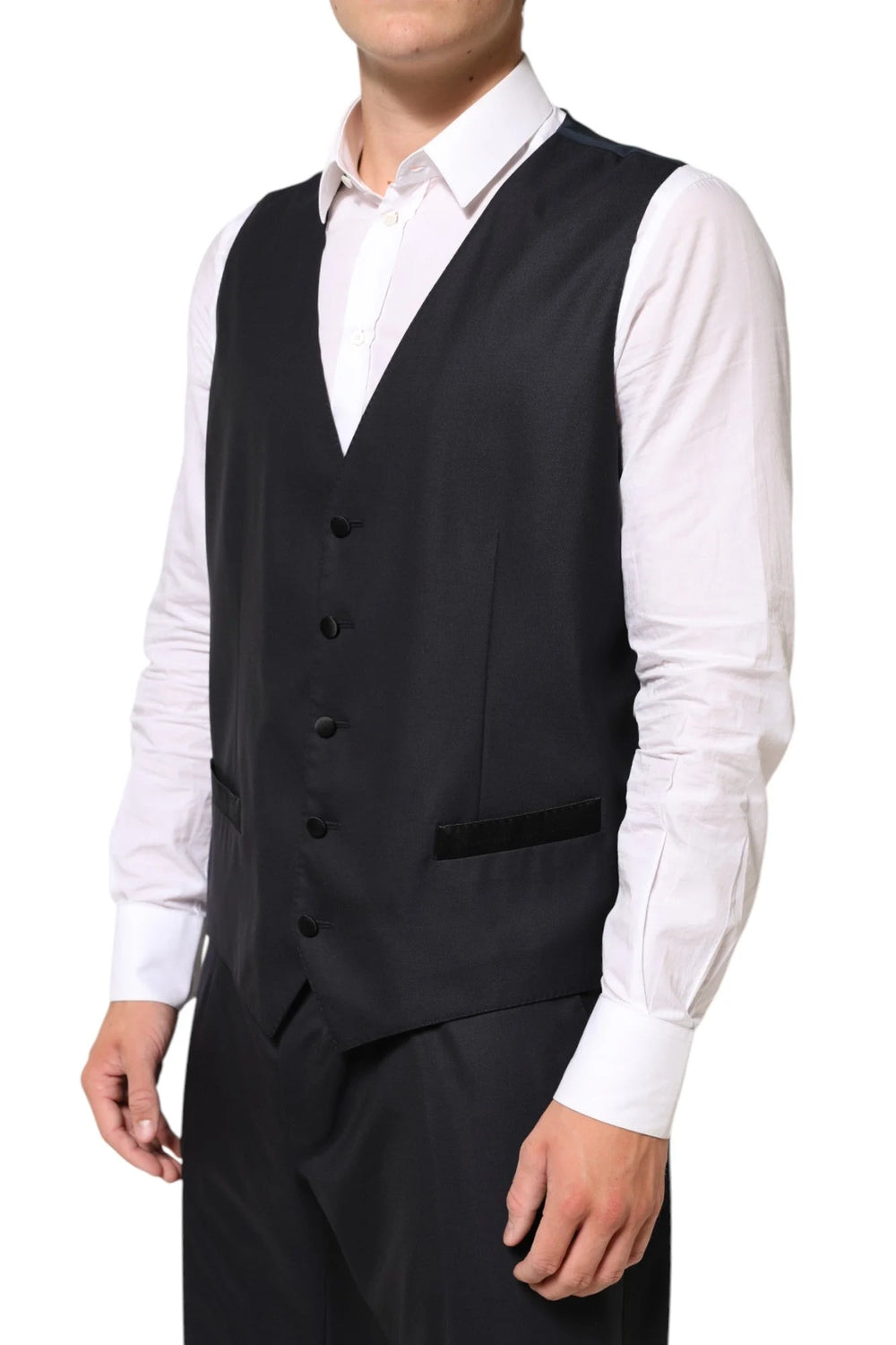 Dolce & Gabbana Black MARTINI 2 Buttons Suit 3 Piece Suit - Suits