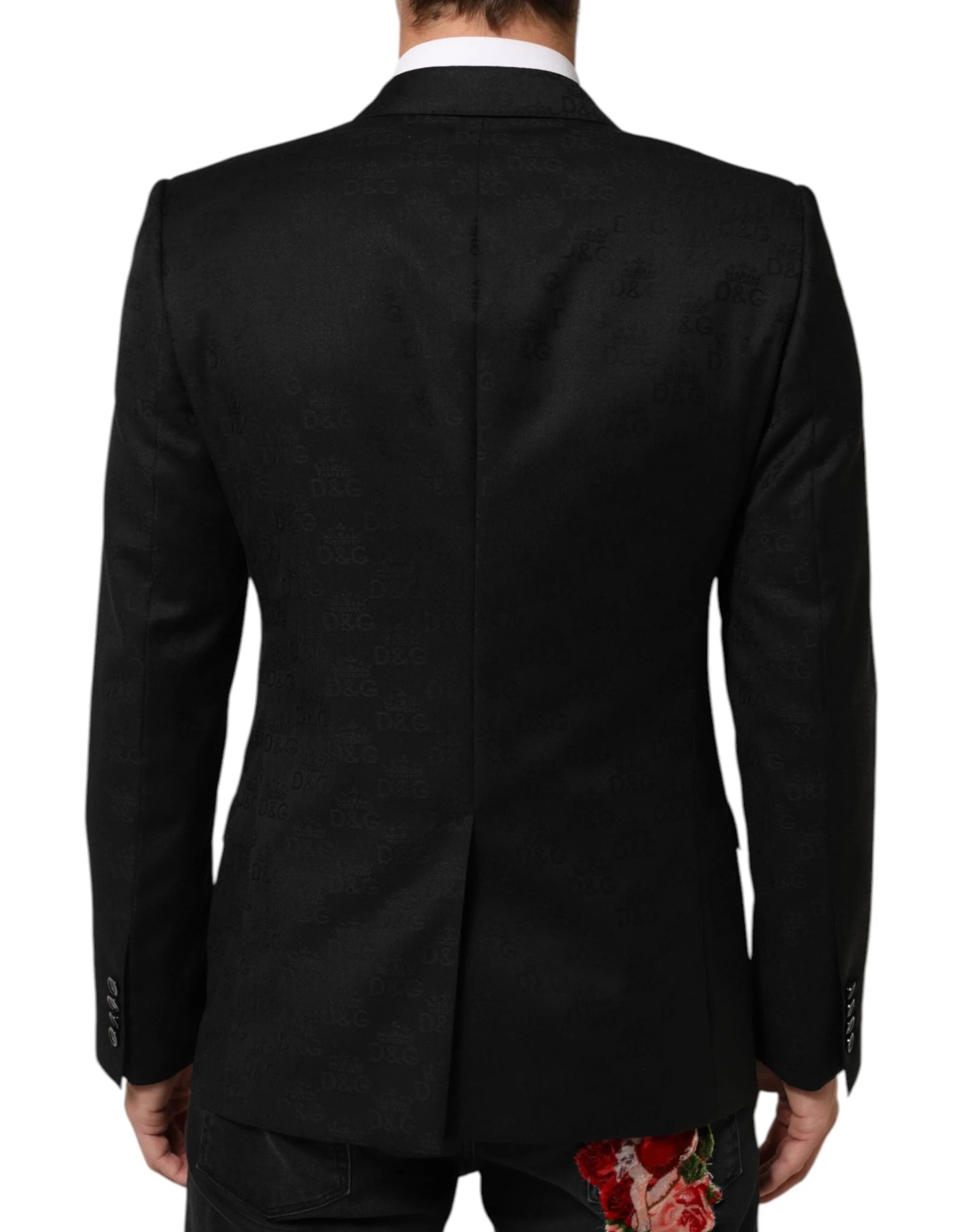 Dolce & Gabbana Black MARTINI 2 Buttons Suit Jacket Blazer - IT48 | M - Sport Jackets