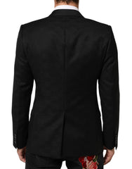 Dolce & Gabbana Black MARTINI 2 Buttons Suit Jacket Blazer - IT48 | M - Sport Jackets