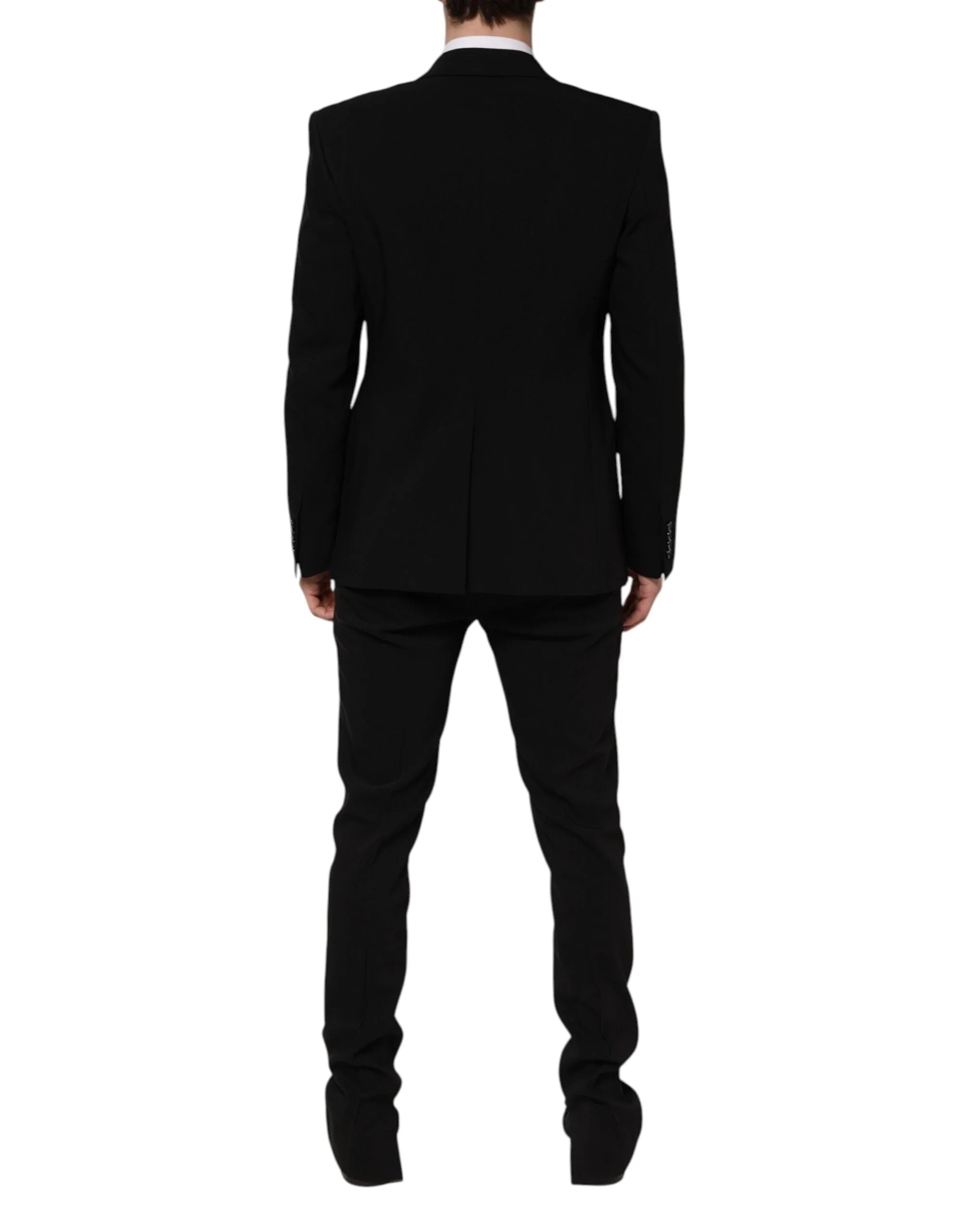 Dolce & Gabbana Black MARTINI Single Breasted 2 Piece Suit - IT52 | XL - Pant Suits