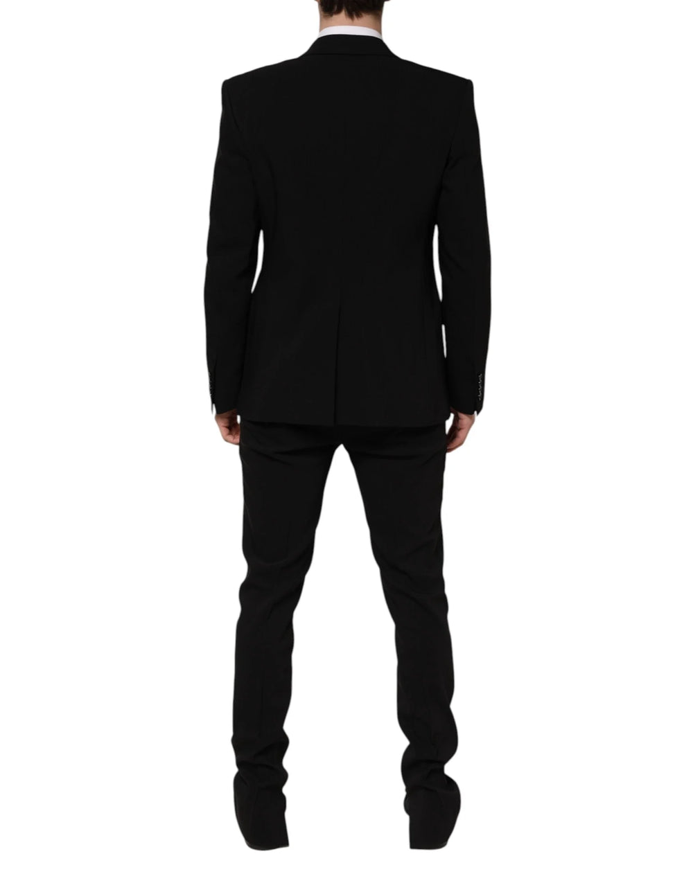 Dolce & Gabbana Black MARTINI Single Breasted 2 Piece Suit - IT52 | XL - Pant Suits