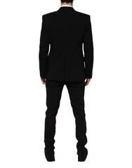 Dolce & Gabbana Black MARTINI Single Breasted 2 Piece Suit - IT52 | XL - Pant Suits