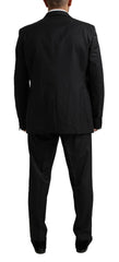Dolce & Gabbana Black MARTINI Single Breasted 2 Piece Suit - IT58 | XXL - Suits
