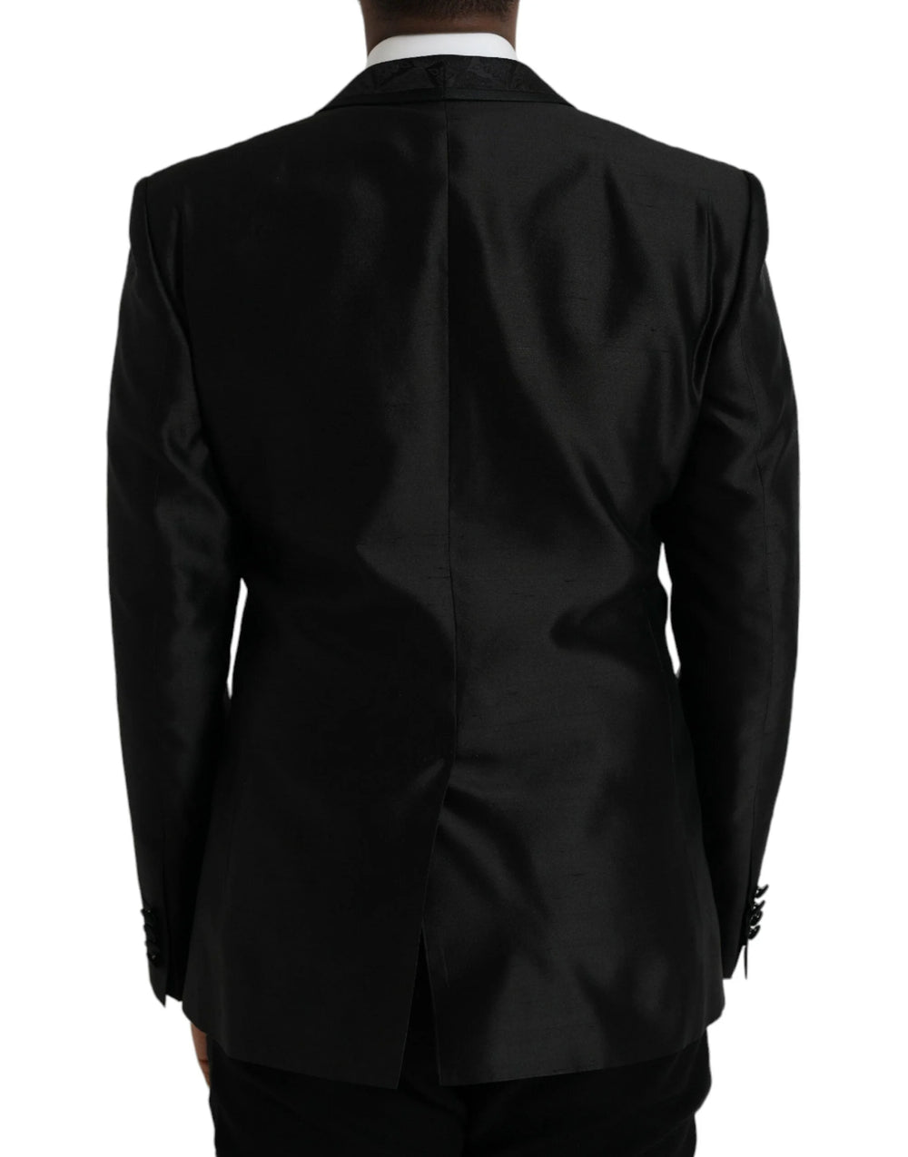 Dolce & Gabbana Black MARTINI Single Breasted Coat Blazer - IT48 | M - Sport Jackets