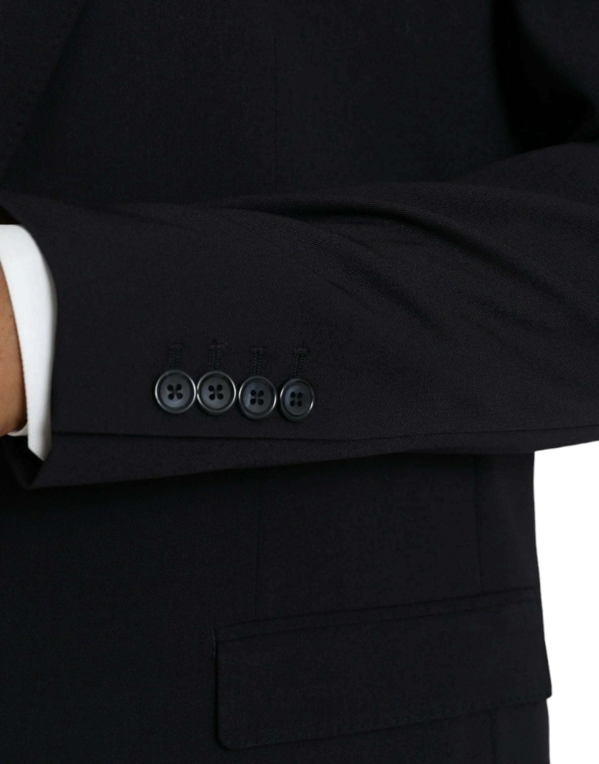 Dolce & Gabbana Black MARTINI Single Breasted Coat Blazer - IT54 | XL - Sport Jackets