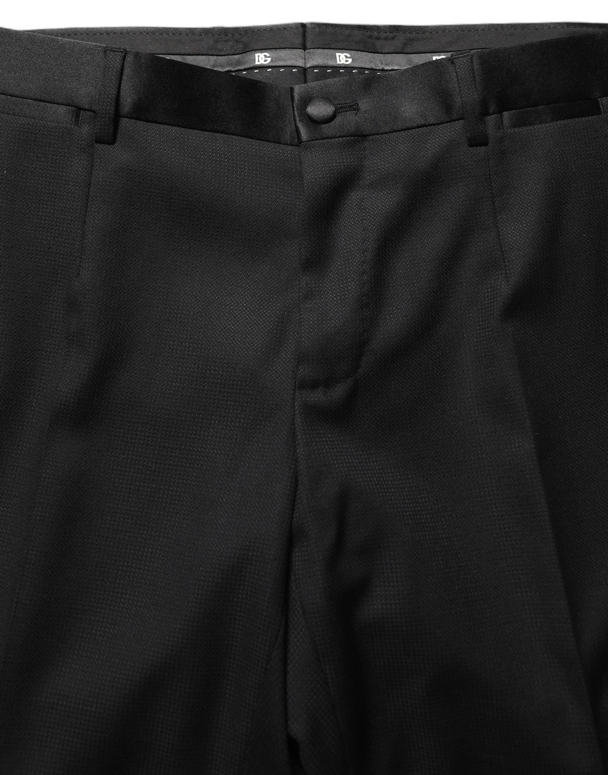 Dolce & Gabbana Black MARTINI Slim Fit Formal 3 Piece Suit - IT48 | M
