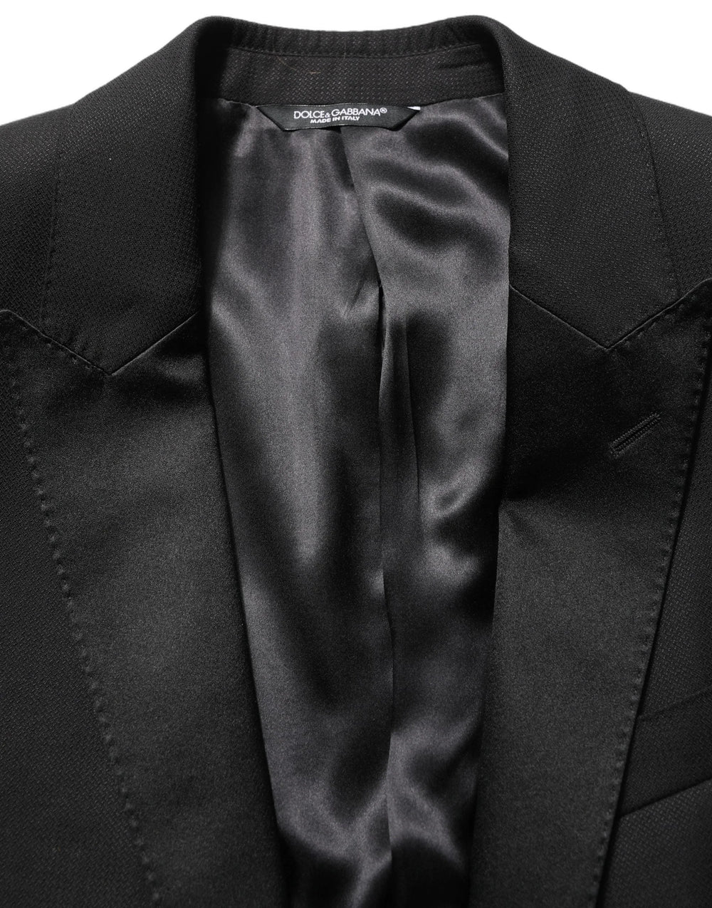 Dolce & Gabbana Black MARTINI Slim Fit Formal 3 Piece Suit - IT48 | M