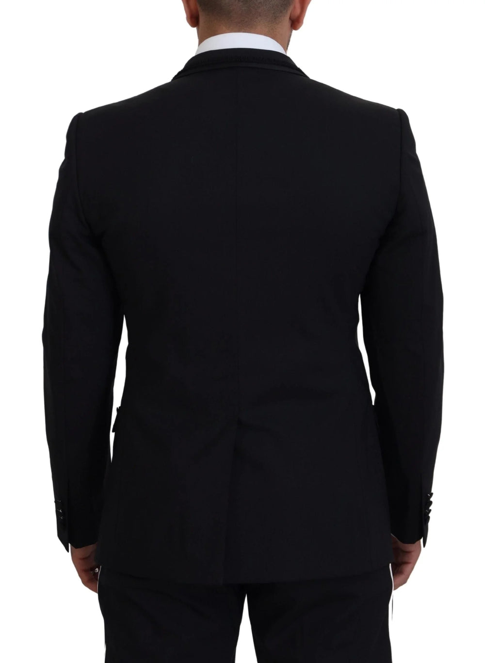 Dolce & Gabbana Black MARTINI Slim Fit Jacket Blazer - IT50 | L - Sport Jackets