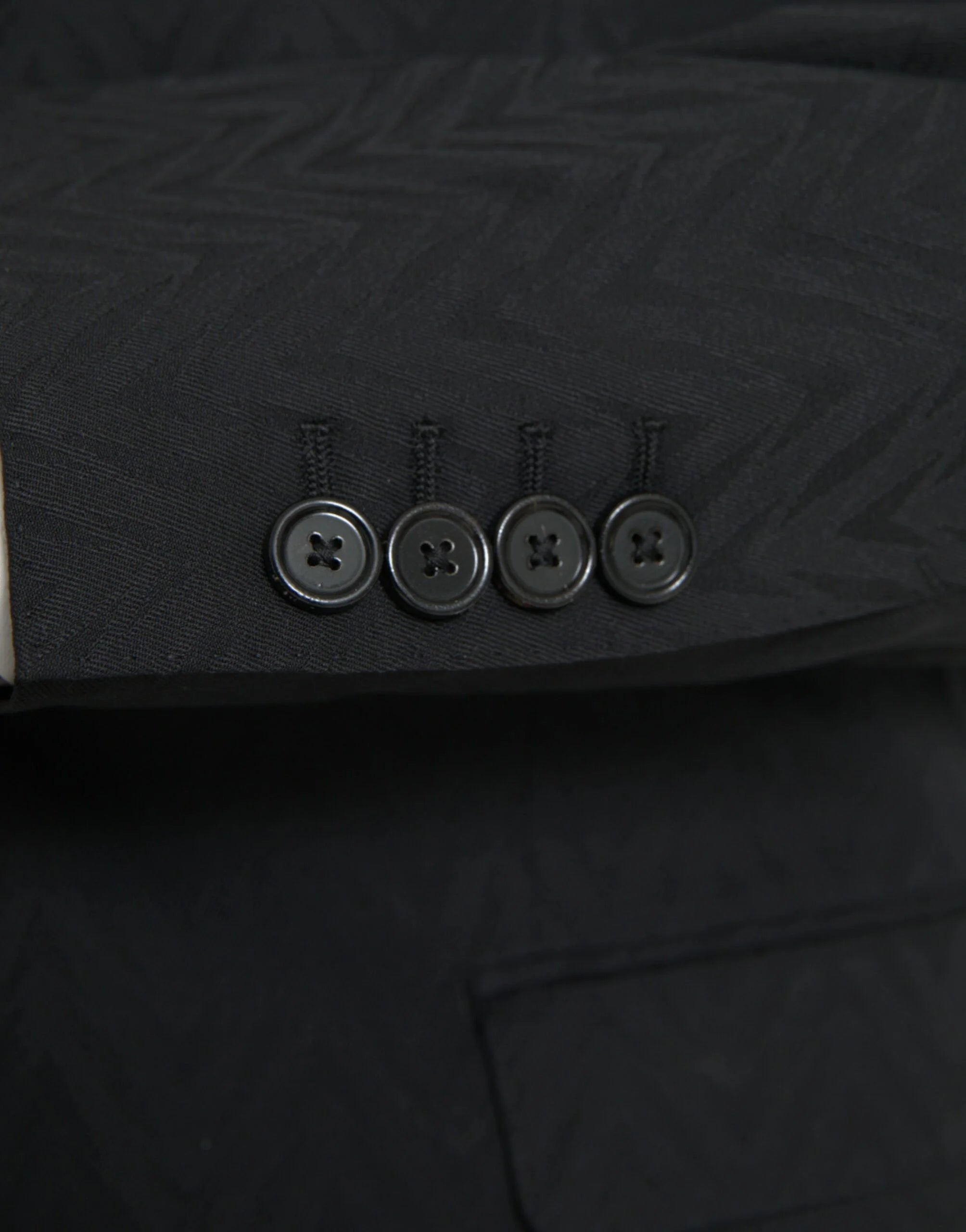 Dolce & Gabbana Black MARTINI Slim Fit Jacket Coat Blazer - IT48 | M - Sport Jackets