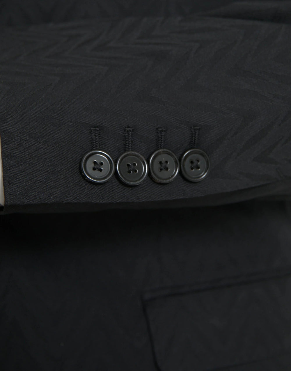 Dolce & Gabbana Black MARTINI Slim Fit Jacket Coat Blazer - IT48 | M - Sport Jackets