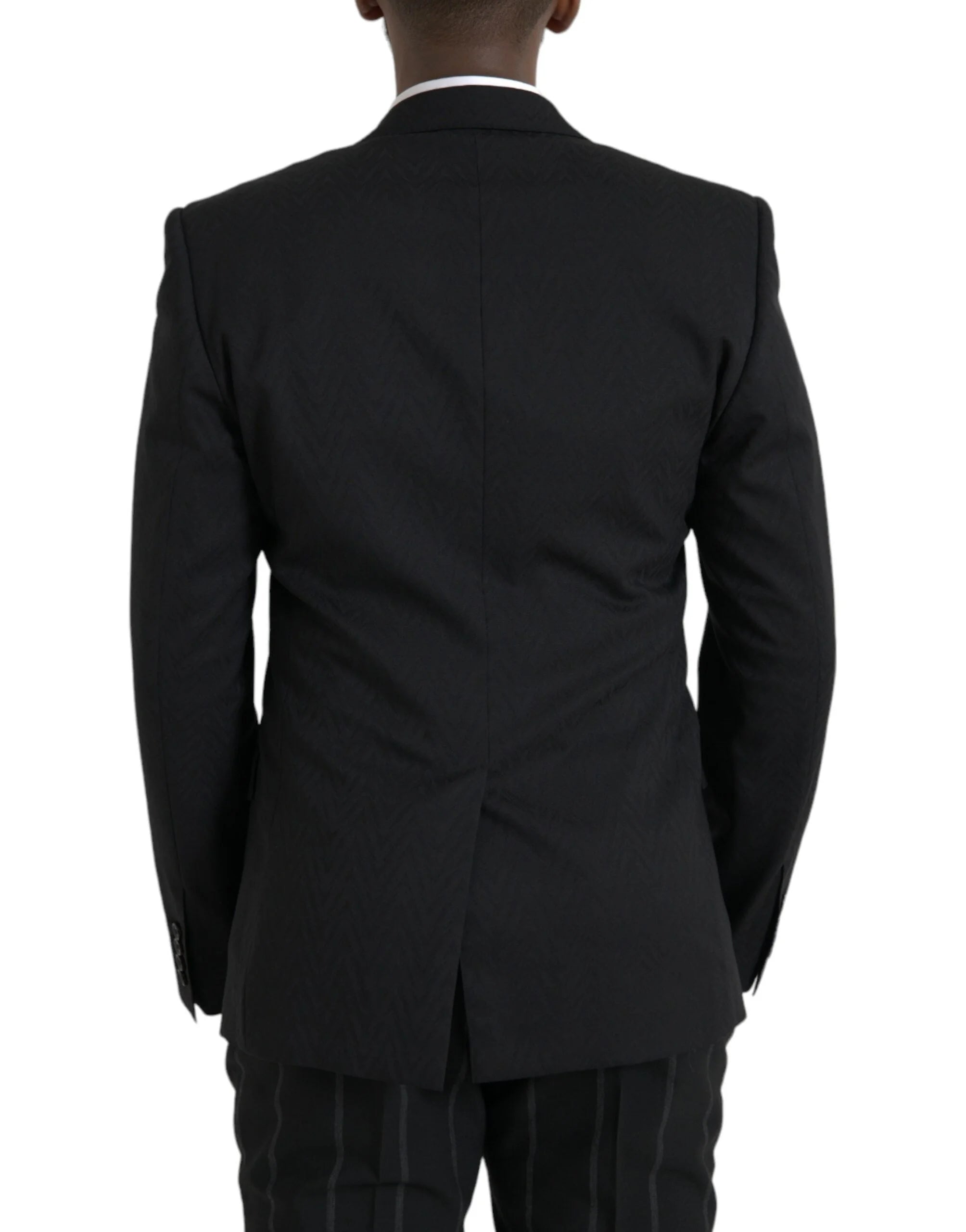 Dolce & Gabbana Black MARTINI Slim Fit Jacket Coat Blazer - IT48 | M - Sport Jackets