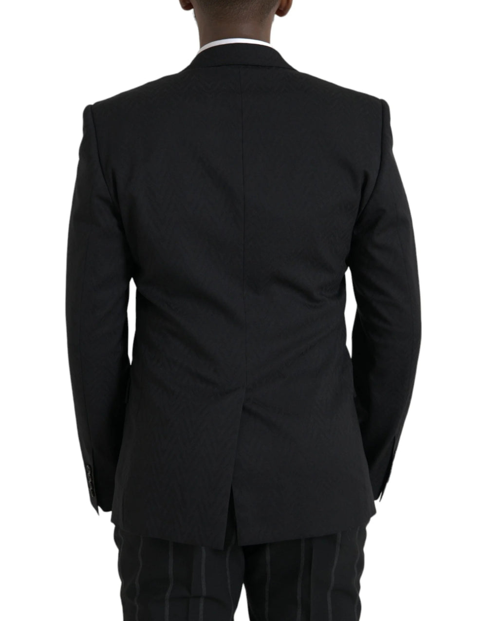 Dolce & Gabbana Black MARTINI Slim Fit Jacket Coat Blazer - IT48 | M - Sport Jackets