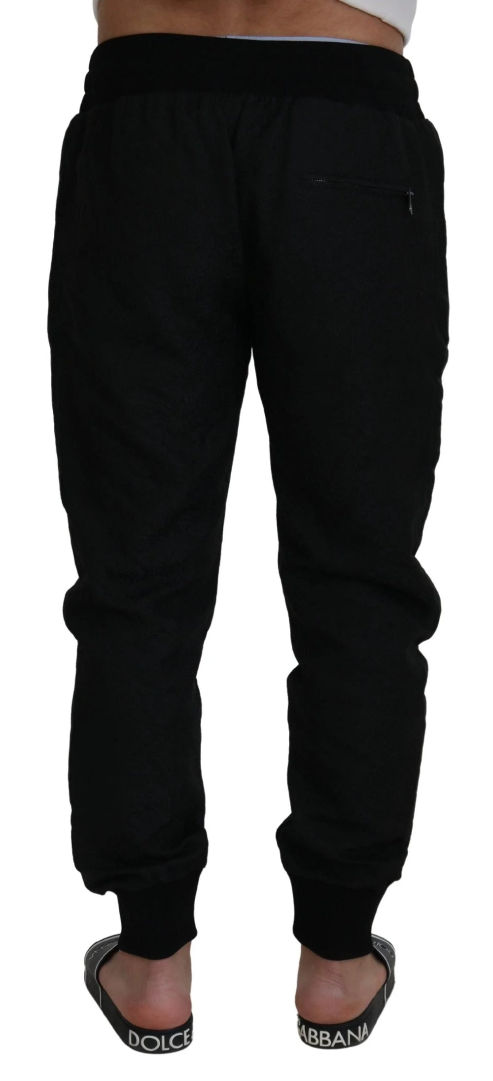Dolce & Gabbana Black Men Casual Jogger Pants - IT52 | L - Joggers