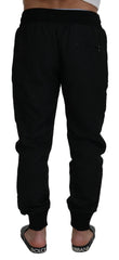 Dolce & Gabbana Black Men Casual Jogger Pants - IT52 | L - Joggers