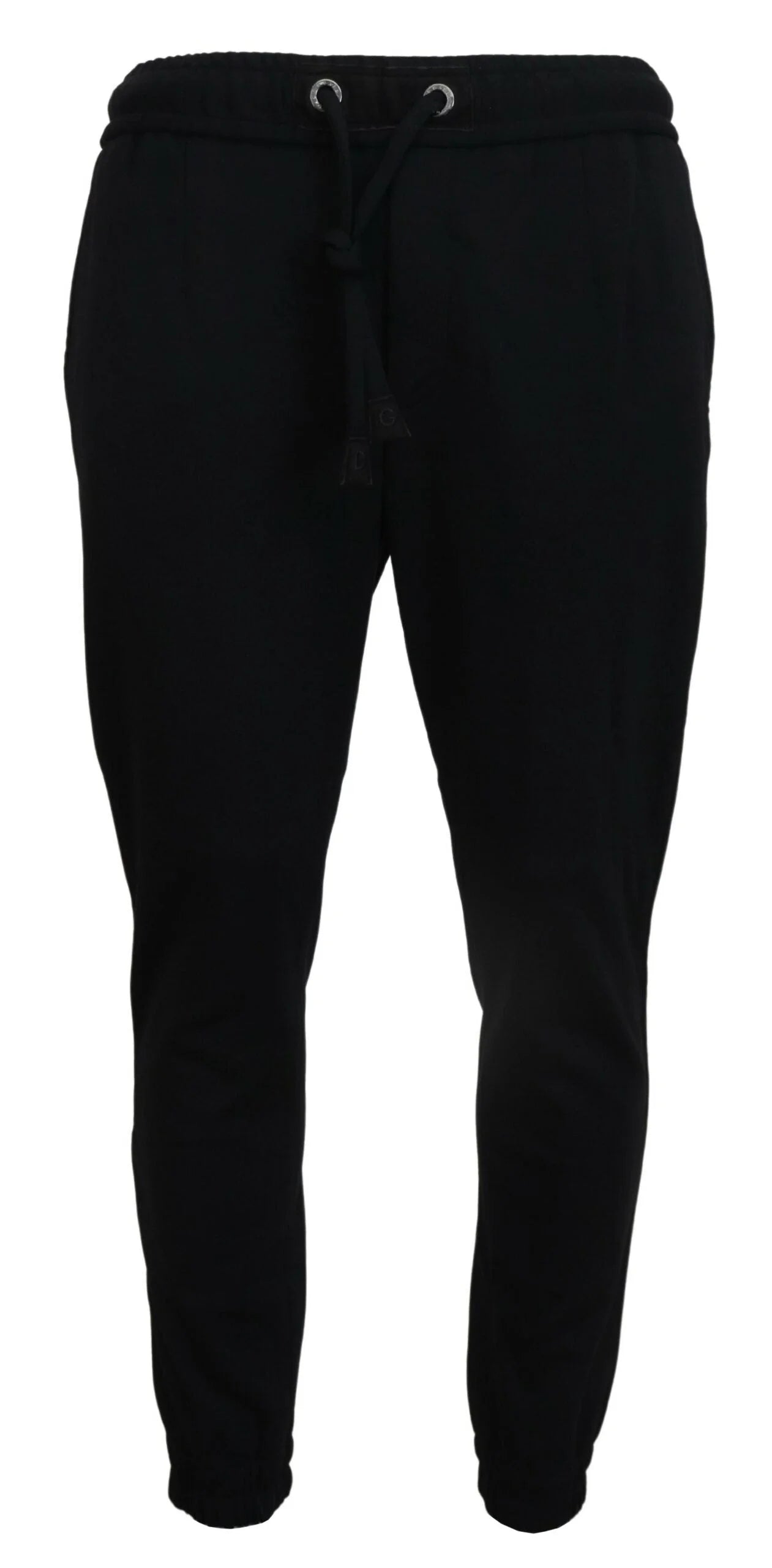 Dolce & Gabbana Black Mens Sport Wool Sweatpants Pants - Sweatpants