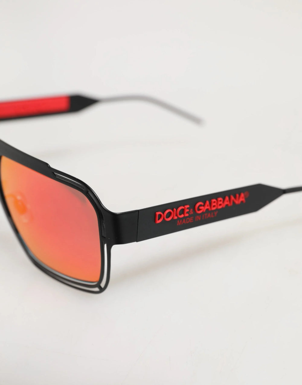 Dolce & Gabbana Black Metal Pilot Frame Shades Eyewear Sunglasses - Sunglasses