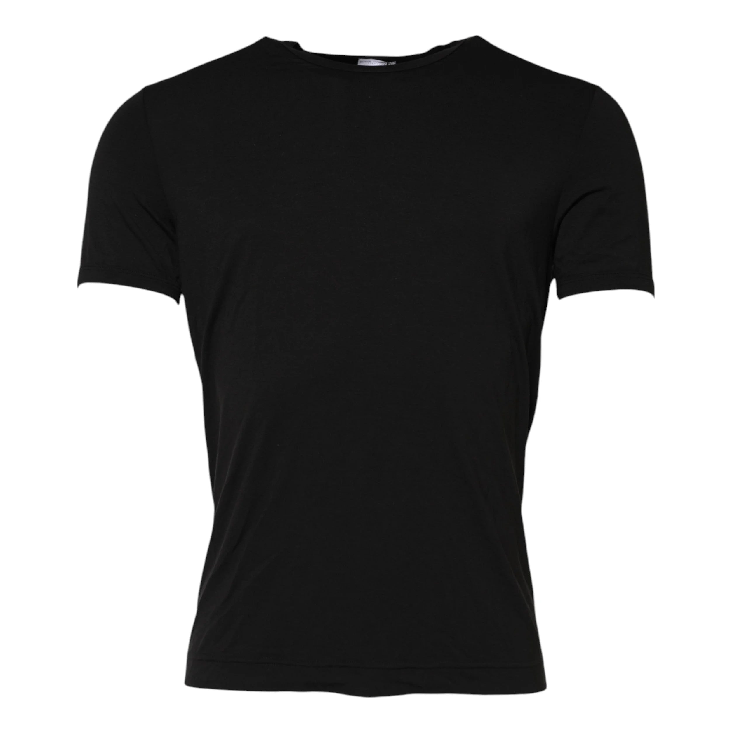 Dolce & Gabbana Black Modal Men Crew Neck Underwear T-shirt - IT4 | S - Men’s Undershirts