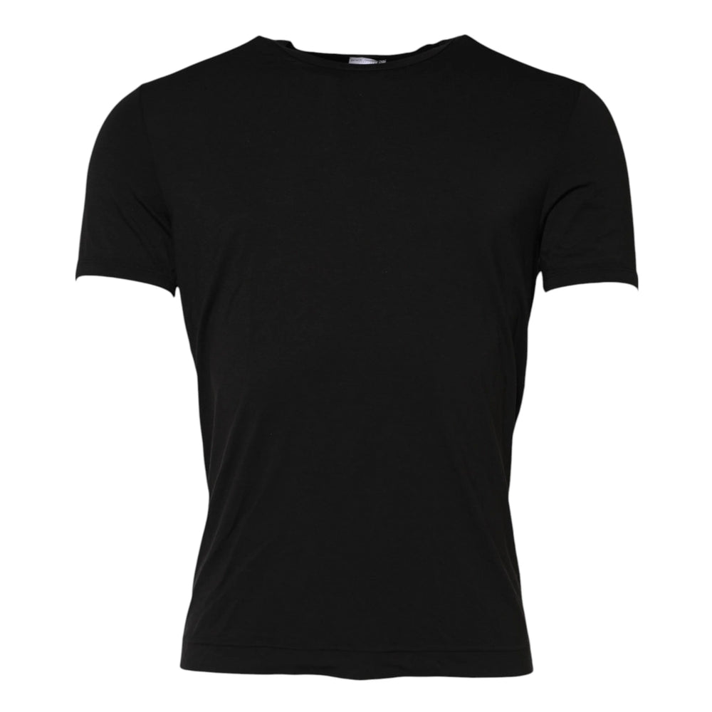 Dolce & Gabbana Black Modal Men Crew Neck Underwear T-shirt - IT4 | S - Men’s Undershirts